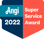 Angi 2022 Super Service Award badge